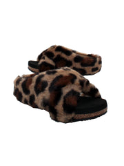 Volatile lovers will instantly recognize the ‘Dreamer’ crisscross slide as the kids version of our bestselling ‘Rees’ sandal. Inspired by slippers, these sandals are ready to keep feet comfortable and cozy both indoors and outdoors, featuring Volatile’s signature ultra-comfort EVA insole and non-skid, durable rubber traction outsole. tan leopard  2