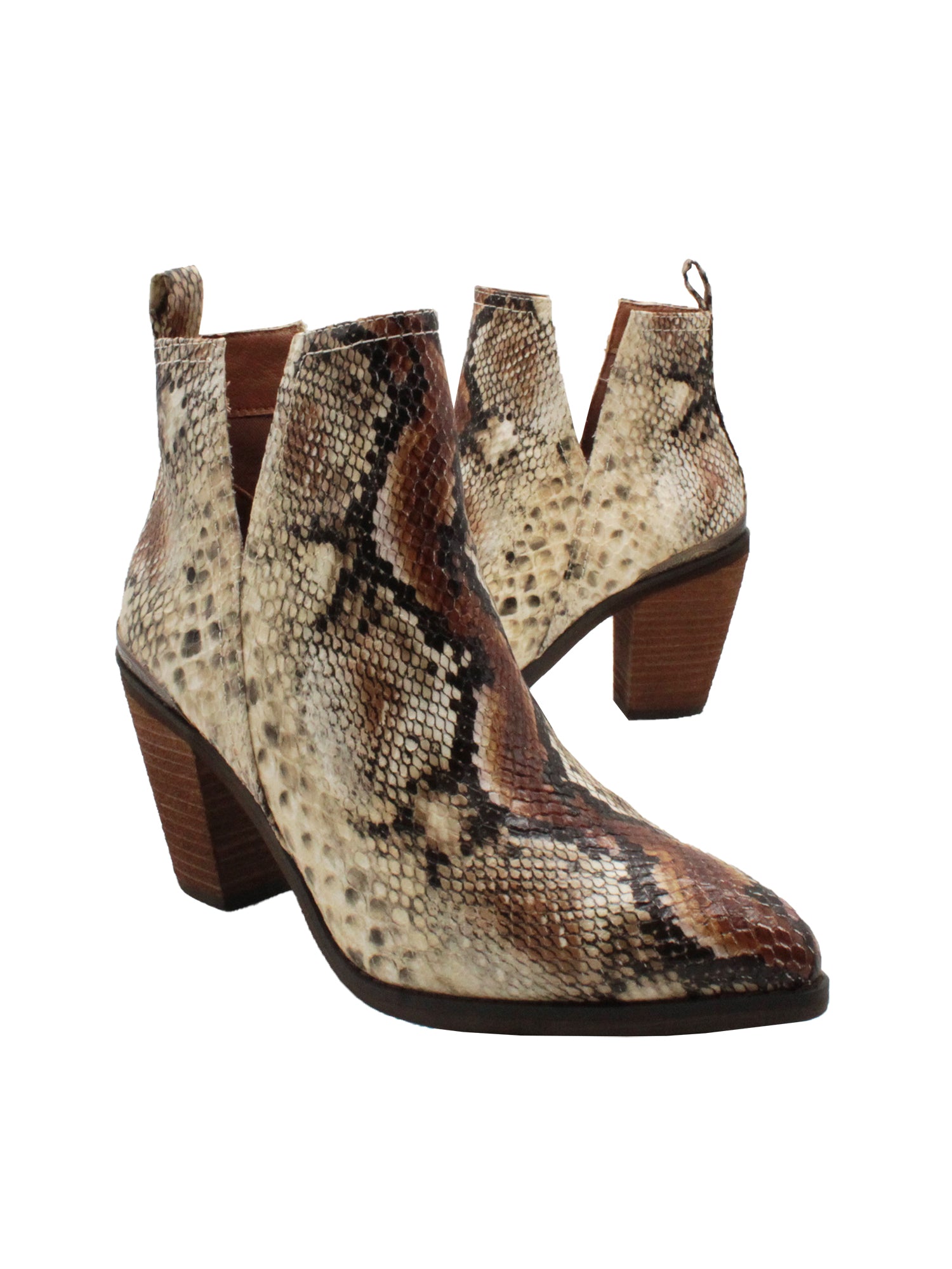 open shank booties