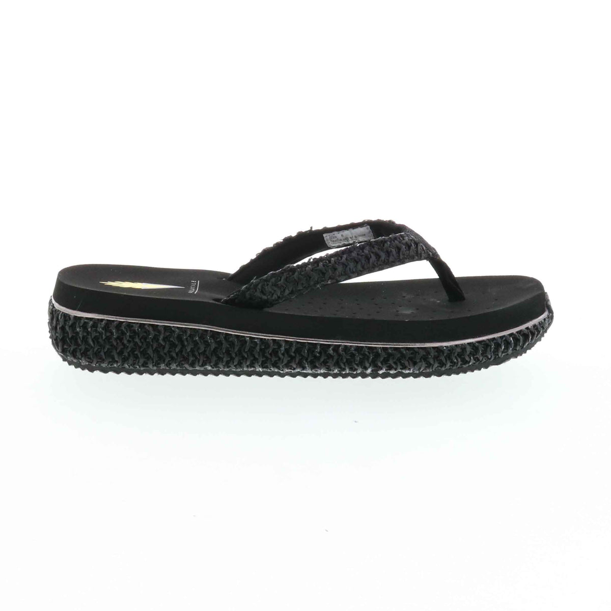 Volatile Women’s Black Platform Wedge Flip Flop Sandals Size 9 Comfort Shoes Amazon.com | Volatile Island Wedge Sandals for Women  main image 2